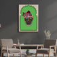 Shrinath Ji Pichwai Wood Print Wall Art Green