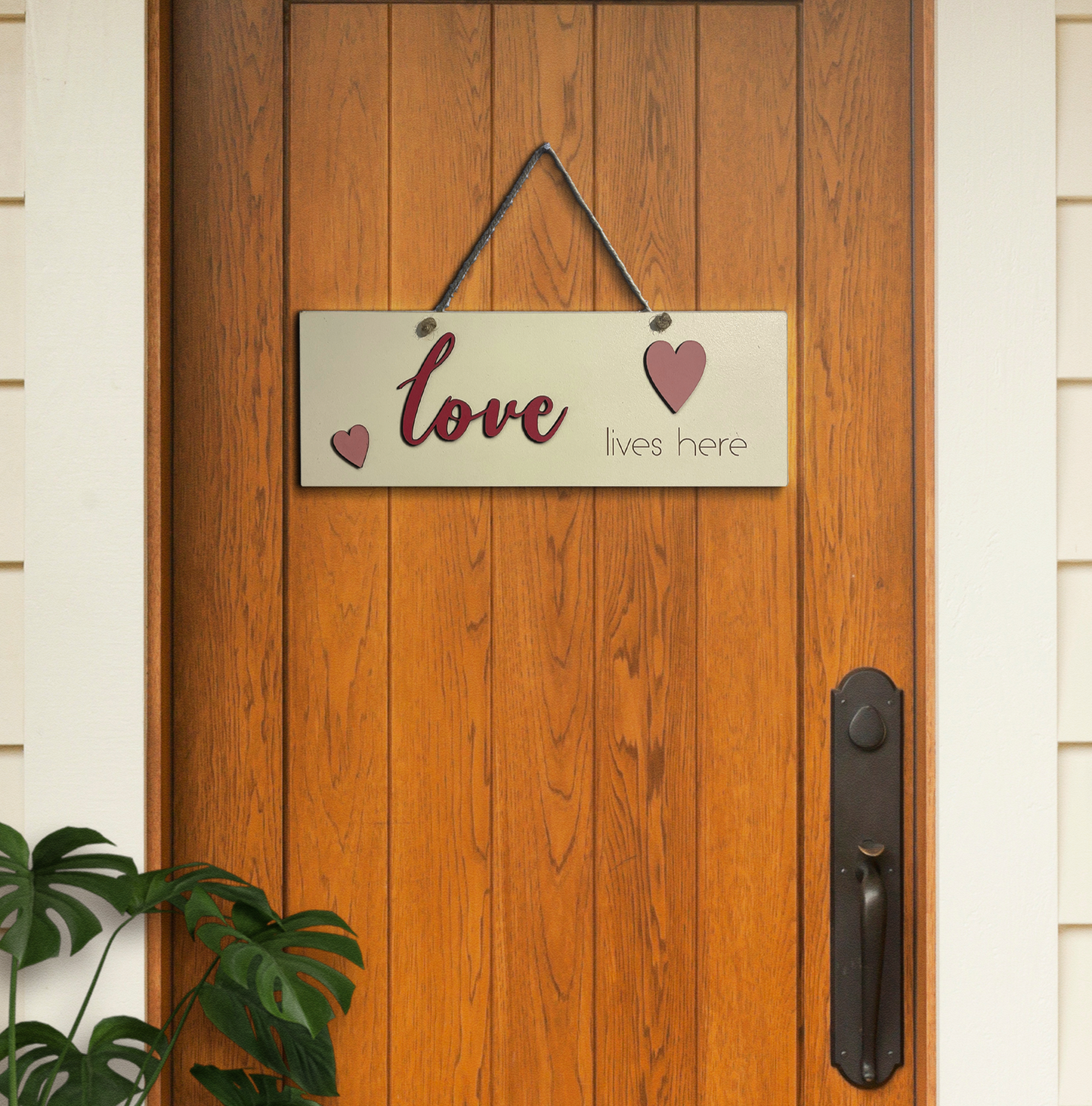 LOVE Quotes Wooden Wall Hanging