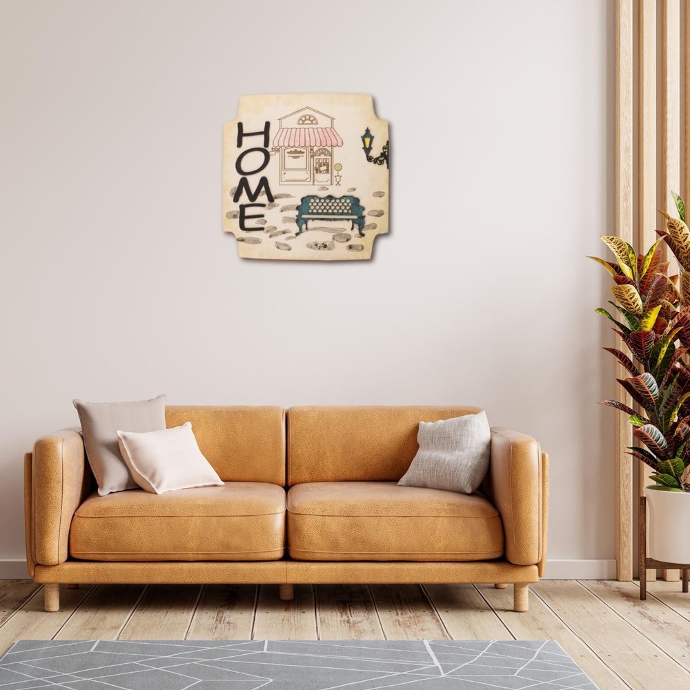 Vintage Home Wall Art 3D Wooden